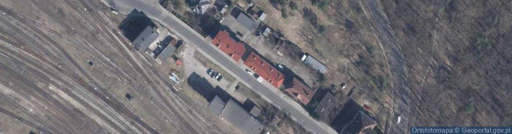 Zdjęcie satelitarne Kolejowa ul.
