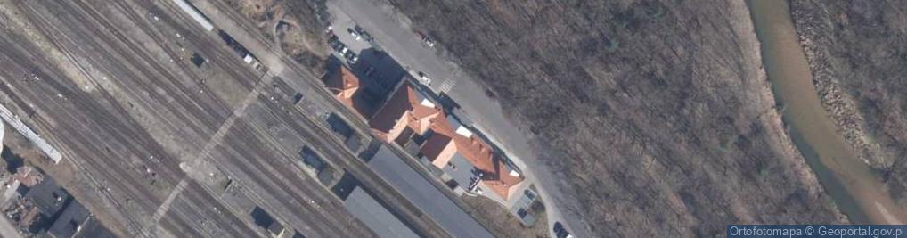 Zdjęcie satelitarne Kolejowa ul.