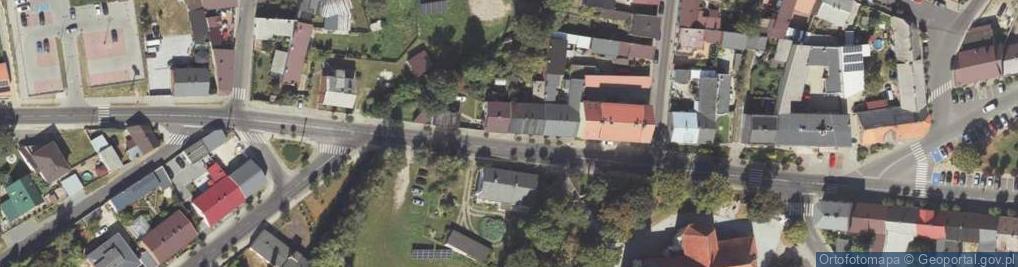 Zdjęcie satelitarne Kościelna ul.