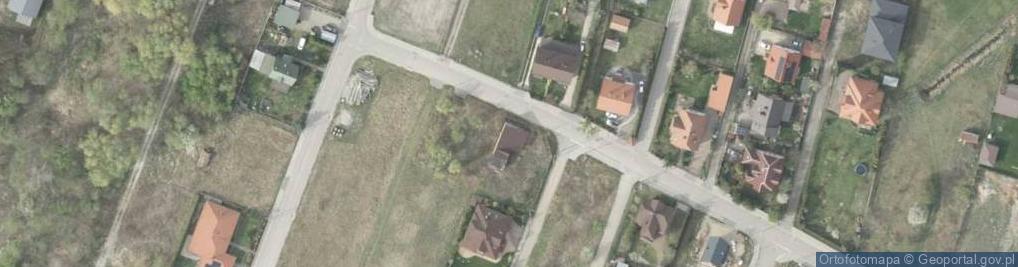 Zdjęcie satelitarne Kolejowa ul.