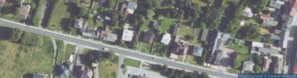 Zdjęcie satelitarne Koziegłowska ul.