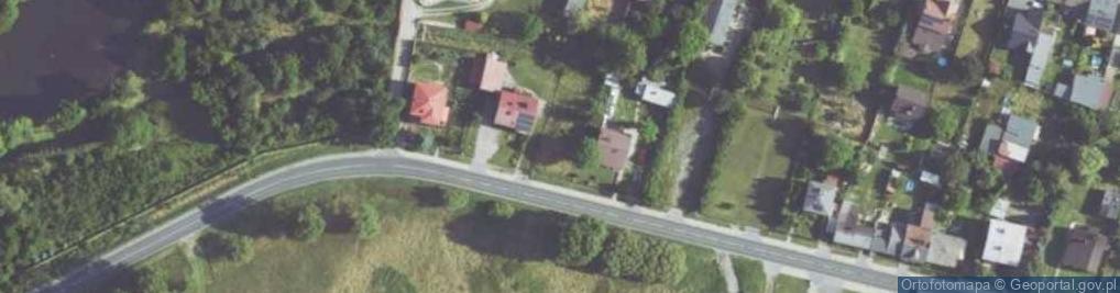 Zdjęcie satelitarne Koziegłowska ul.