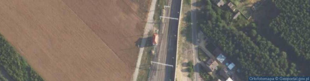 Zdjęcie satelitarne Kolejowa ul.
