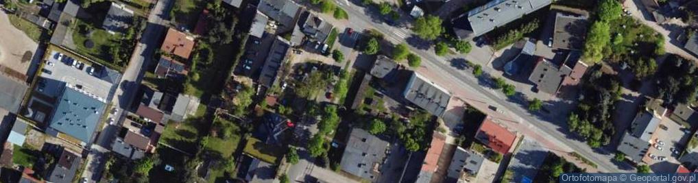 Zdjęcie satelitarne Komisji Edukacji Narodowej ul.