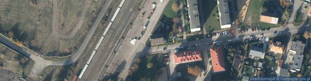 Zdjęcie satelitarne Kolejowa ul.