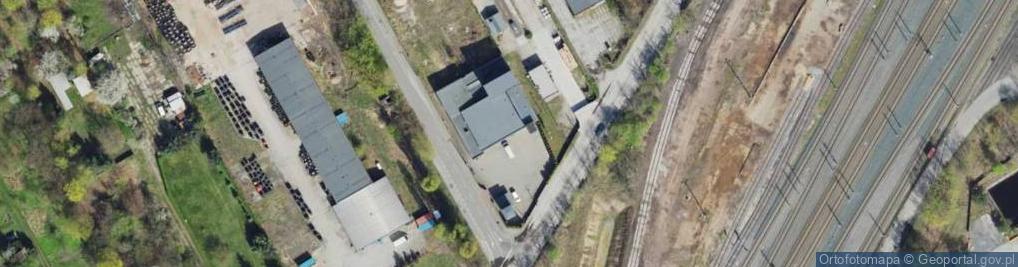 Zdjęcie satelitarne Kolejowa ul.