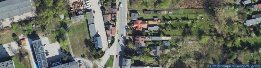 Zdjęcie satelitarne Konstantynowska ul.