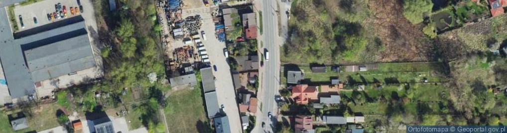 Zdjęcie satelitarne Konstantynowska ul.