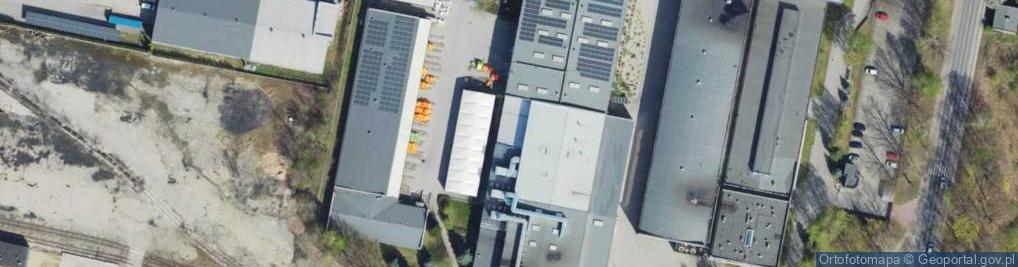Zdjęcie satelitarne Konstantynowska ul.