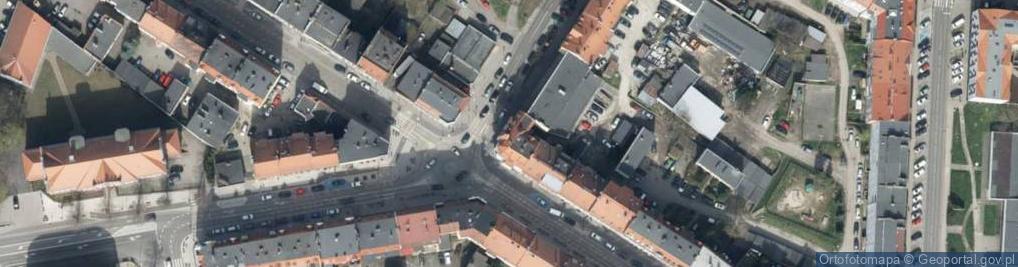 Zdjęcie satelitarne Kościuszki Tadeusza, gen. ul.