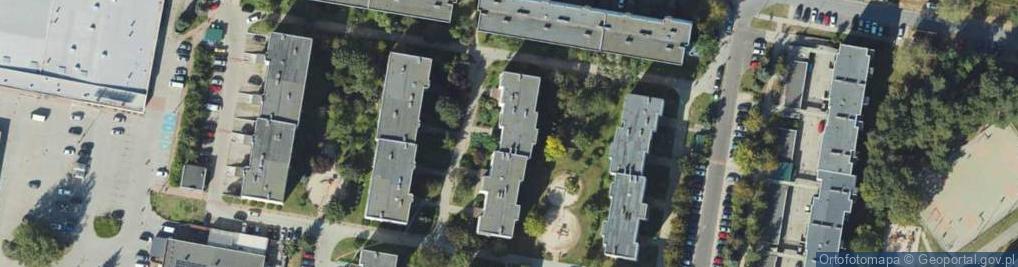 Zdjęcie satelitarne Konstruktorów ul.