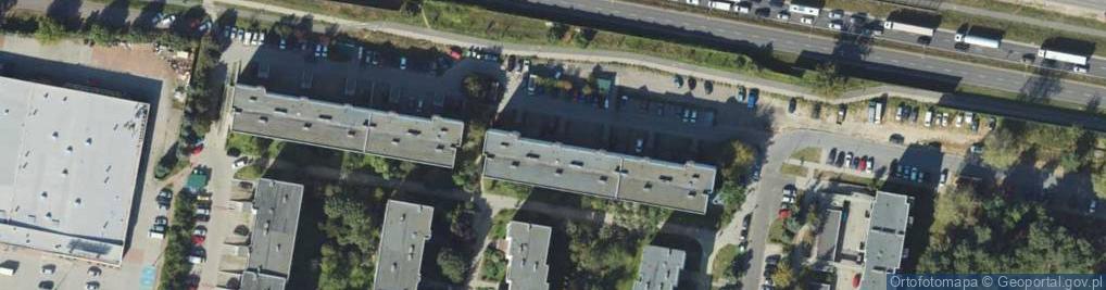 Zdjęcie satelitarne Konstruktorów ul.