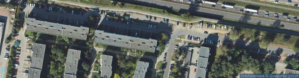 Zdjęcie satelitarne Konstruktorów ul.