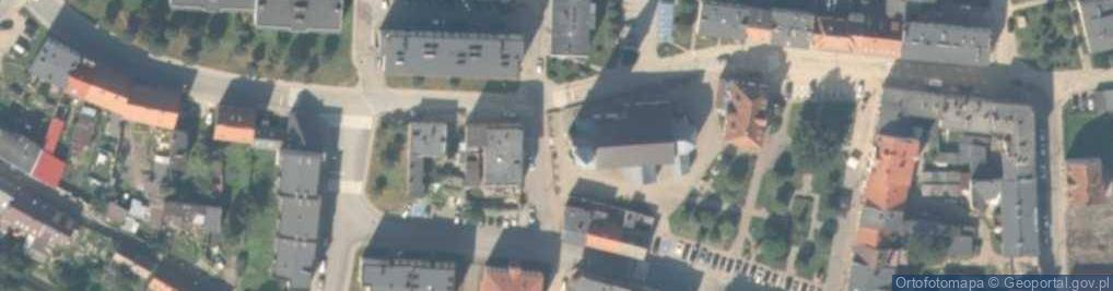 Zdjęcie satelitarne Kościelna ul.