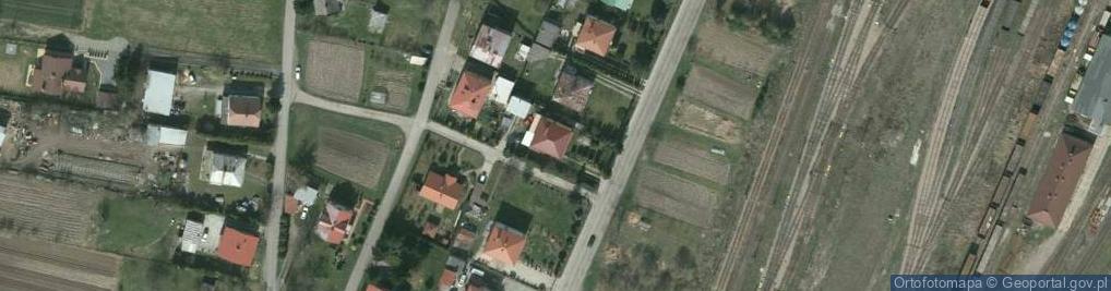 Zdjęcie satelitarne Kolejowa ul.