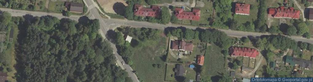 Zdjęcie satelitarne Kolejowa ul.