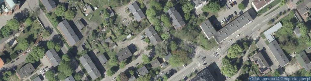Zdjęcie satelitarne Kościelna ul.