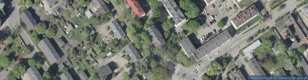 Zdjęcie satelitarne Kościelna ul.