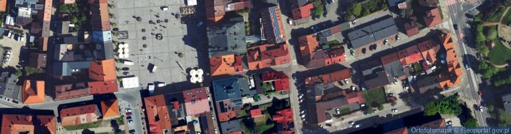 Zdjęcie satelitarne Komonieckiego ul.