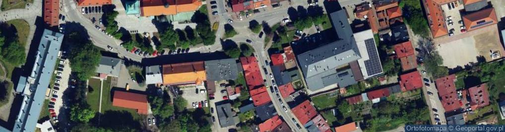 Zdjęcie satelitarne Komorowskich ul.