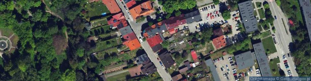 Zdjęcie satelitarne Komorowskich ul.
