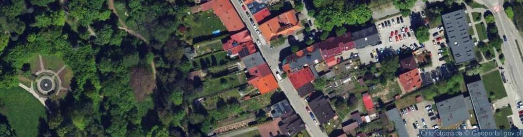 Zdjęcie satelitarne Komorowskich ul.