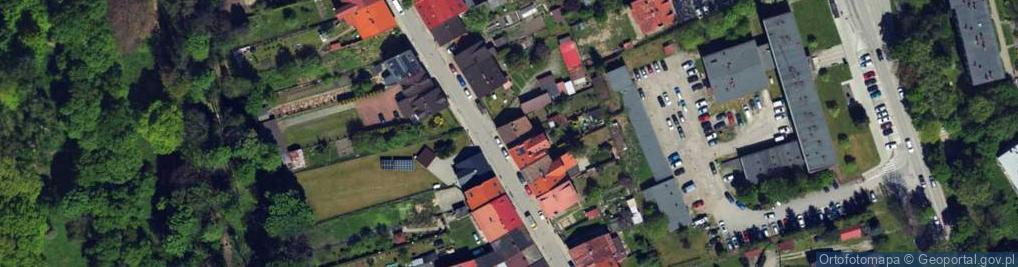 Zdjęcie satelitarne Komorowskich ul.