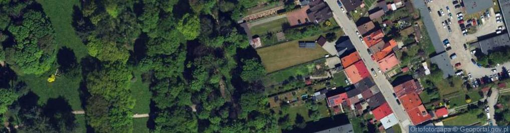Zdjęcie satelitarne Komorowskich ul.
