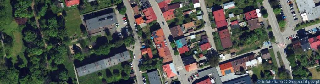 Zdjęcie satelitarne Komorowskich ul.