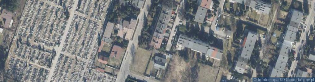 Zdjęcie satelitarne Krótka ul.