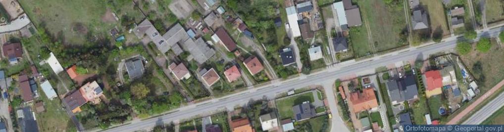 Zdjęcie satelitarne Królewska ul.