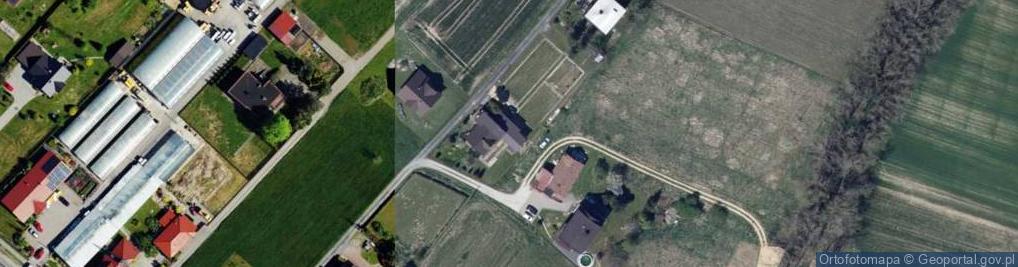 Zdjęcie satelitarne Krakowska ul.