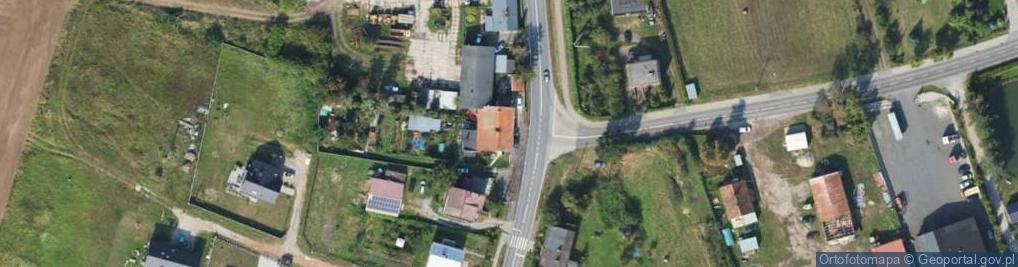 Zdjęcie satelitarne Krajowa ul.