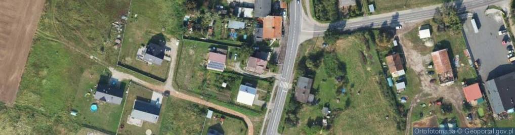 Zdjęcie satelitarne Krajowa ul.