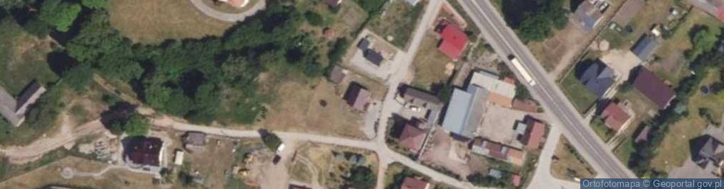 Zdjęcie satelitarne Krzywa ul.