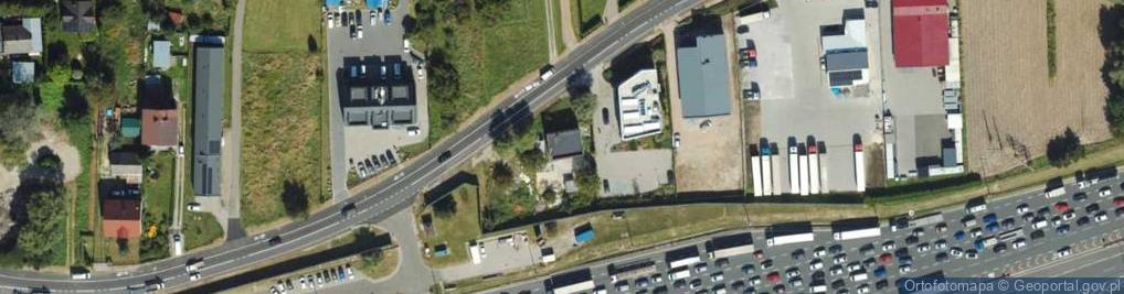 Zdjęcie satelitarne Krakowska ul.