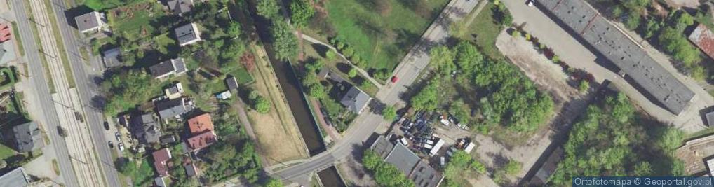 Zdjęcie satelitarne Krasickiego Ignacego, bp. ul.