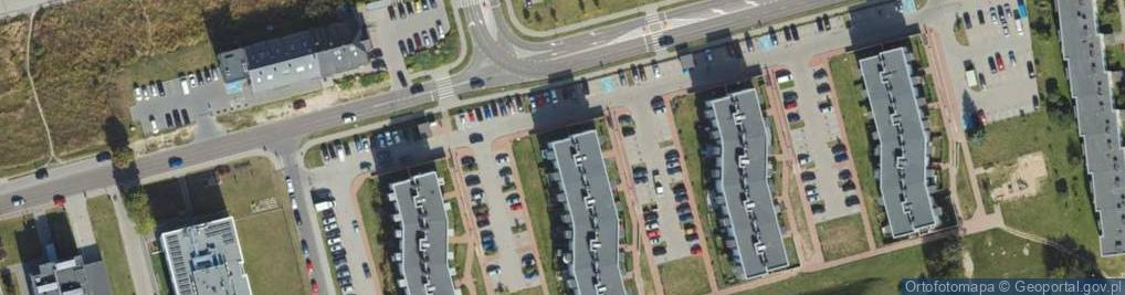 Zdjęcie satelitarne Króla Jana III Sobieskiego ul.