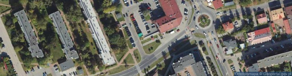 Zdjęcie satelitarne Królowej Jadwigi ul.