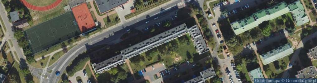 Zdjęcie satelitarne Królowej Jadwigi ul.