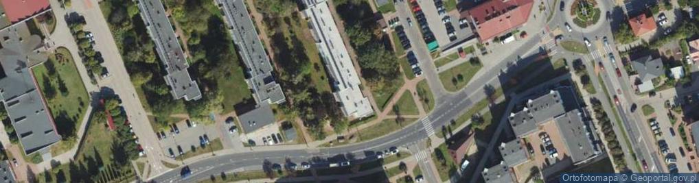 Zdjęcie satelitarne Królowej Jadwigi ul.