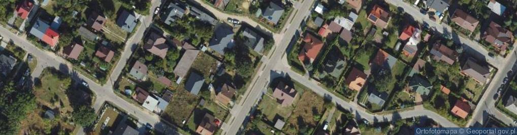 Zdjęcie satelitarne Krucza ul.