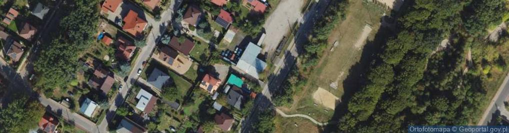 Zdjęcie satelitarne Krucza ul.