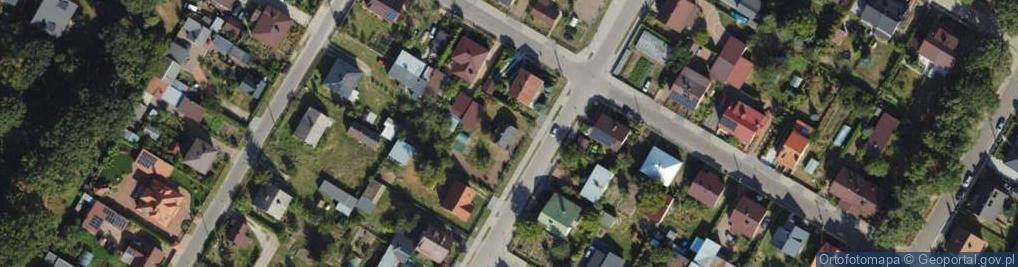 Zdjęcie satelitarne Krucza ul.