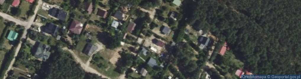 Zdjęcie satelitarne Krzywa ul.