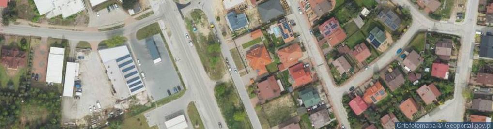 Zdjęcie satelitarne Krakowska ul.