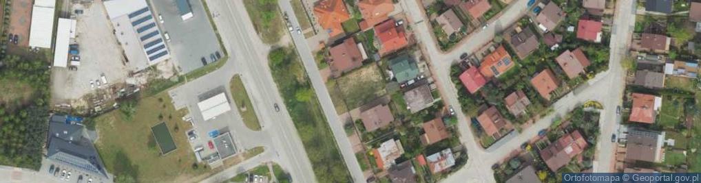 Zdjęcie satelitarne Krakowska ul.