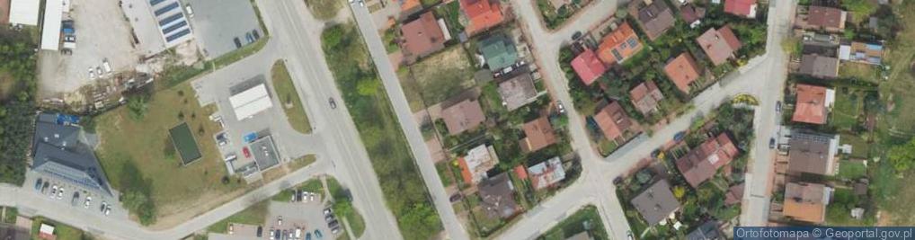 Zdjęcie satelitarne Krakowska ul.