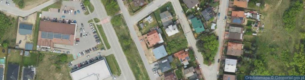 Zdjęcie satelitarne Krakowska ul.