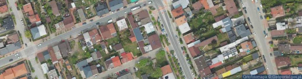 Zdjęcie satelitarne Krakowska ul.